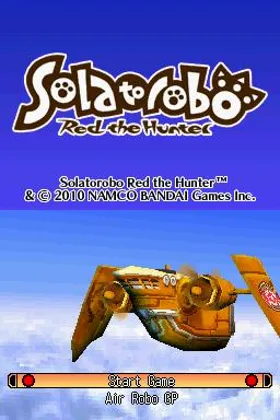 Solatorobo - Red the Hunter (USA) (En,Fr,De,Es,It) (NDSi Enhanced) screen shot title